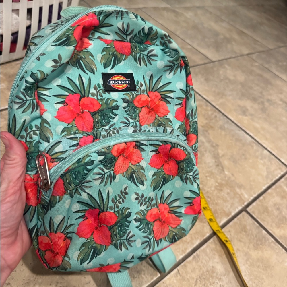 Dickies Mint Floral Backpack